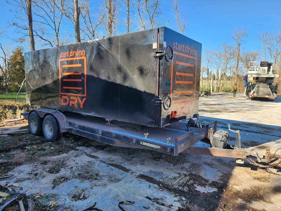 IDry vacuum kiln used for fast lumber drying in Indianola, Iowa