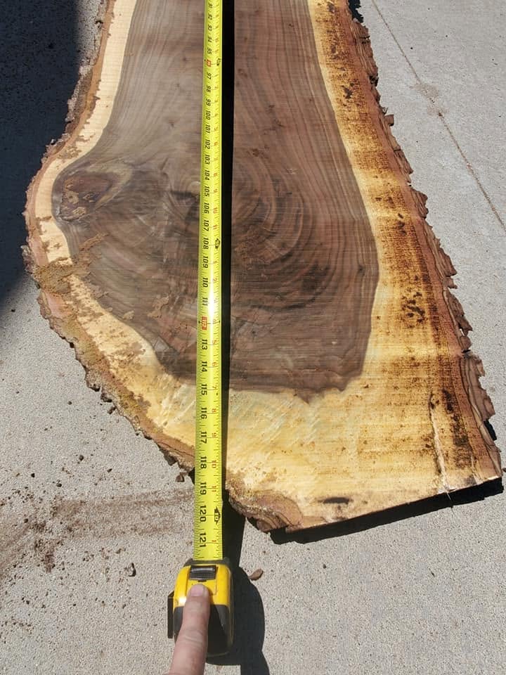 Milled lumber ready for kiln drying